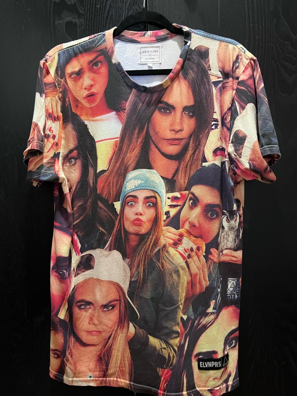 Eleven Paris Cara Delevingne Graphic Tee - Multi Color